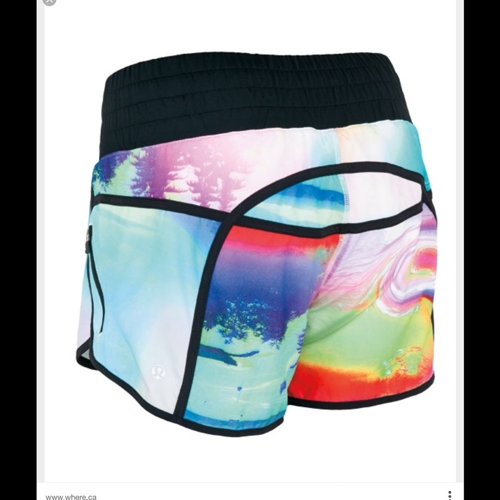 ISO Lulu tracker shorts in Seawheeze